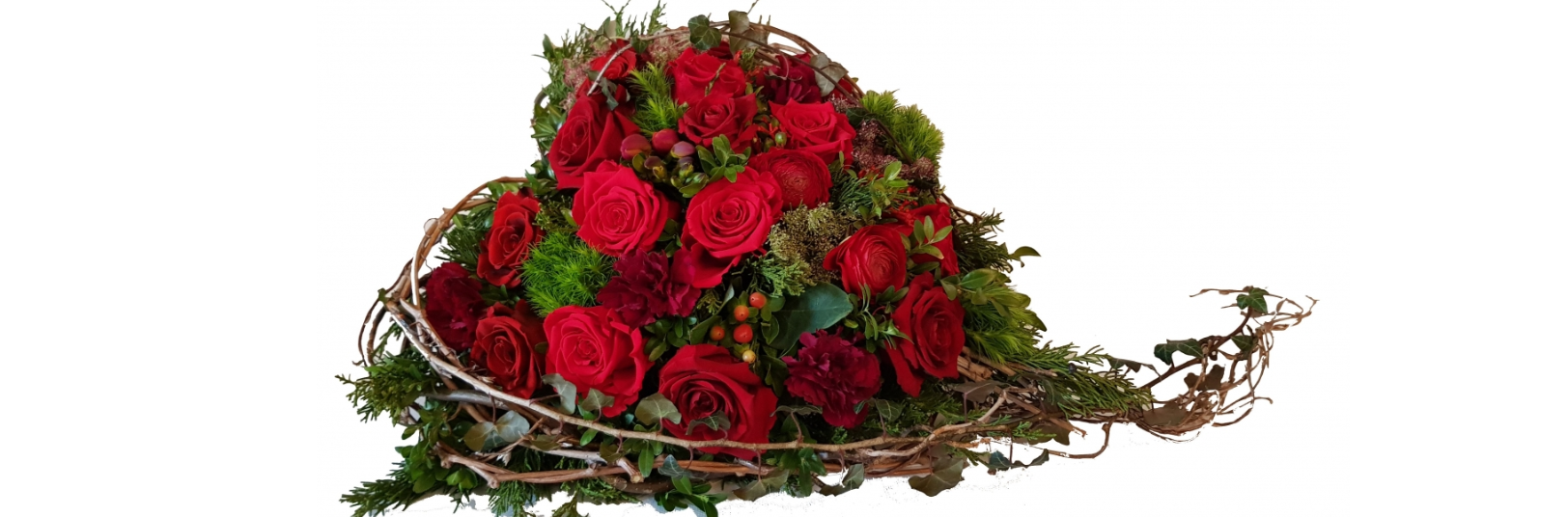 ,Letzte Reise modernes Grabgesteck in weiß grün bestellen und mit frischen Blumen senden Größe 40 Euro 