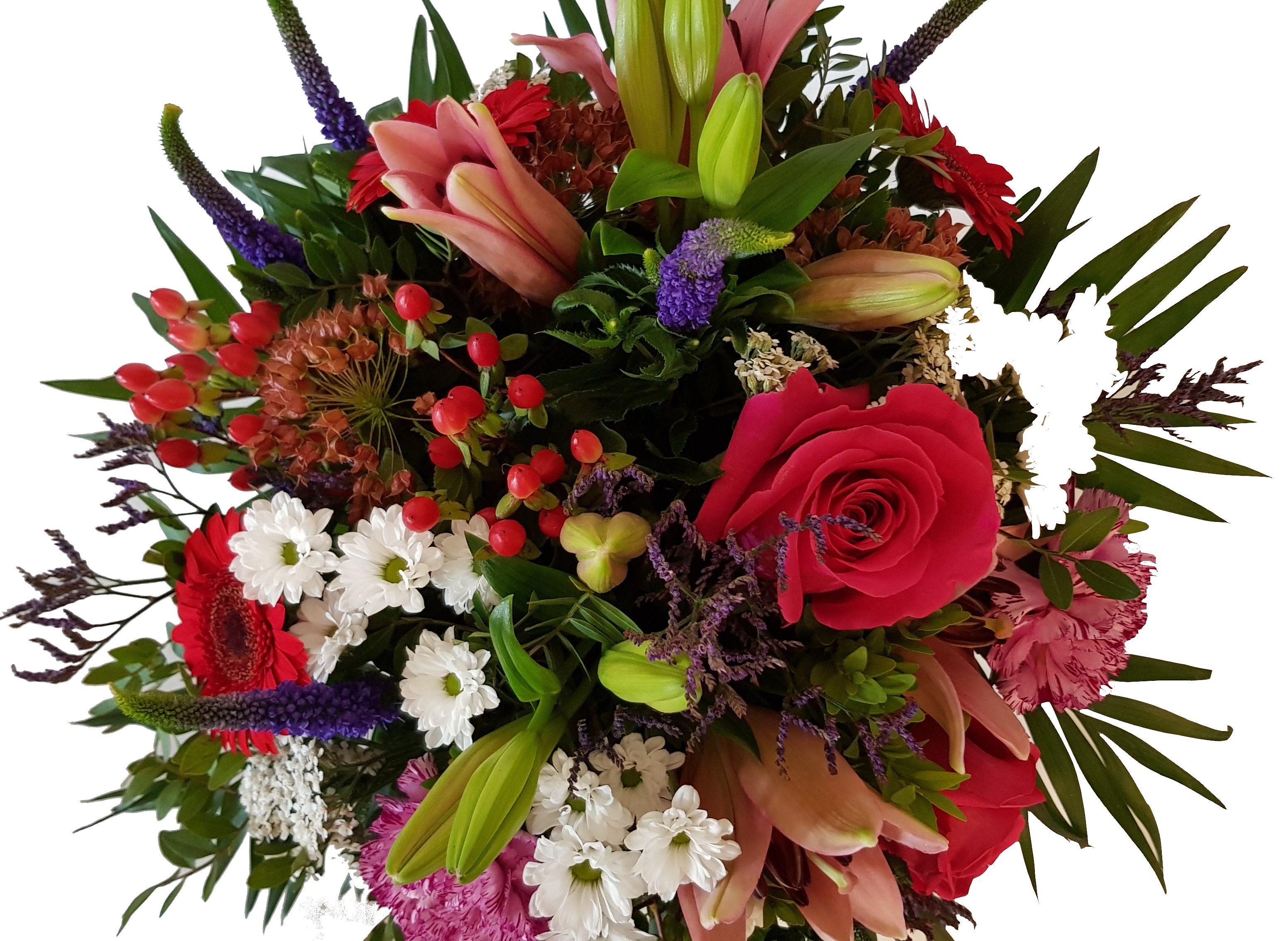 Von Meisterhand gebundene Blumen als Express Lieferung